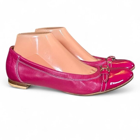 ASL Monika Cap Toe Ballet Flat Size 9 US 39 EU - Picture 5 of 8